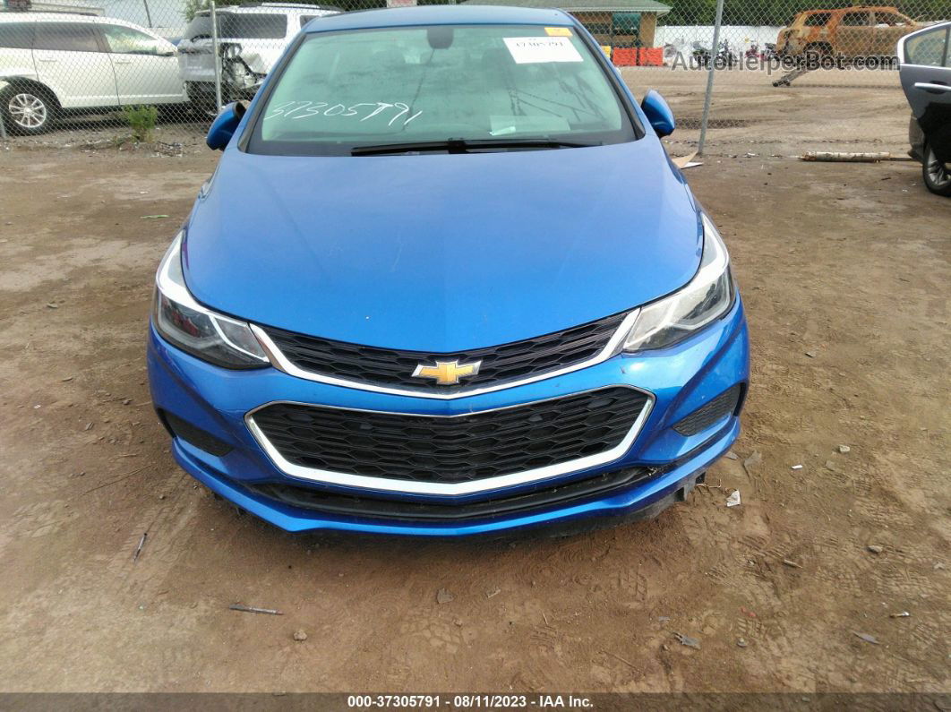 2017 Chevrolet Cruze Lt Auto Blue vin: 1G1BE5SMXH7155982