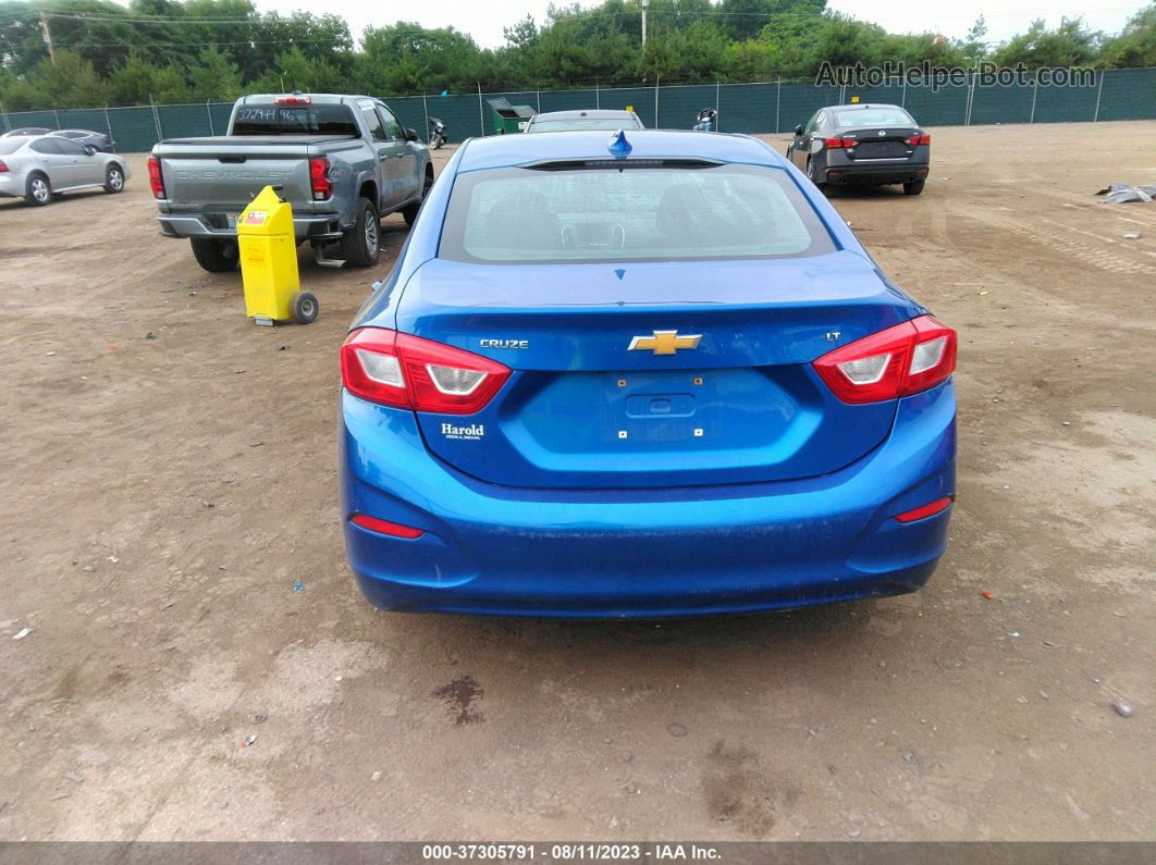 2017 Chevrolet Cruze Lt Auto Синий vin: 1G1BE5SMXH7155982