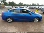 2017 Chevrolet Cruze Lt Auto Синий vin: 1G1BE5SMXH7155982