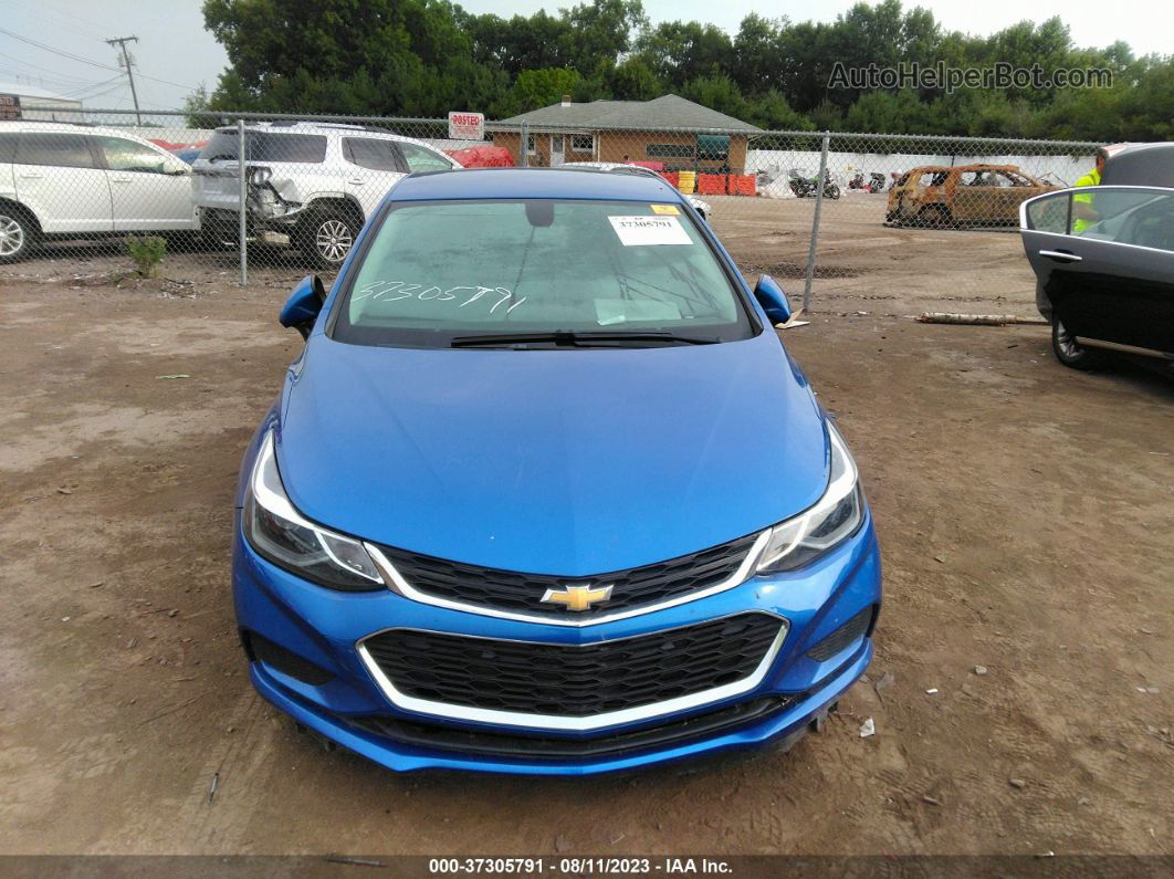 2017 Chevrolet Cruze Lt Auto Blue vin: 1G1BE5SMXH7155982