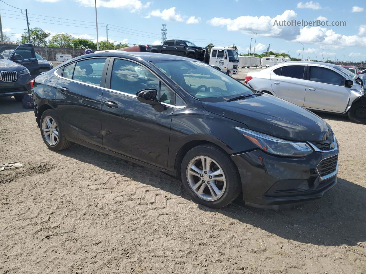 2017 Chevrolet Cruze Lt Black vin: 1G1BE5SMXH7159174