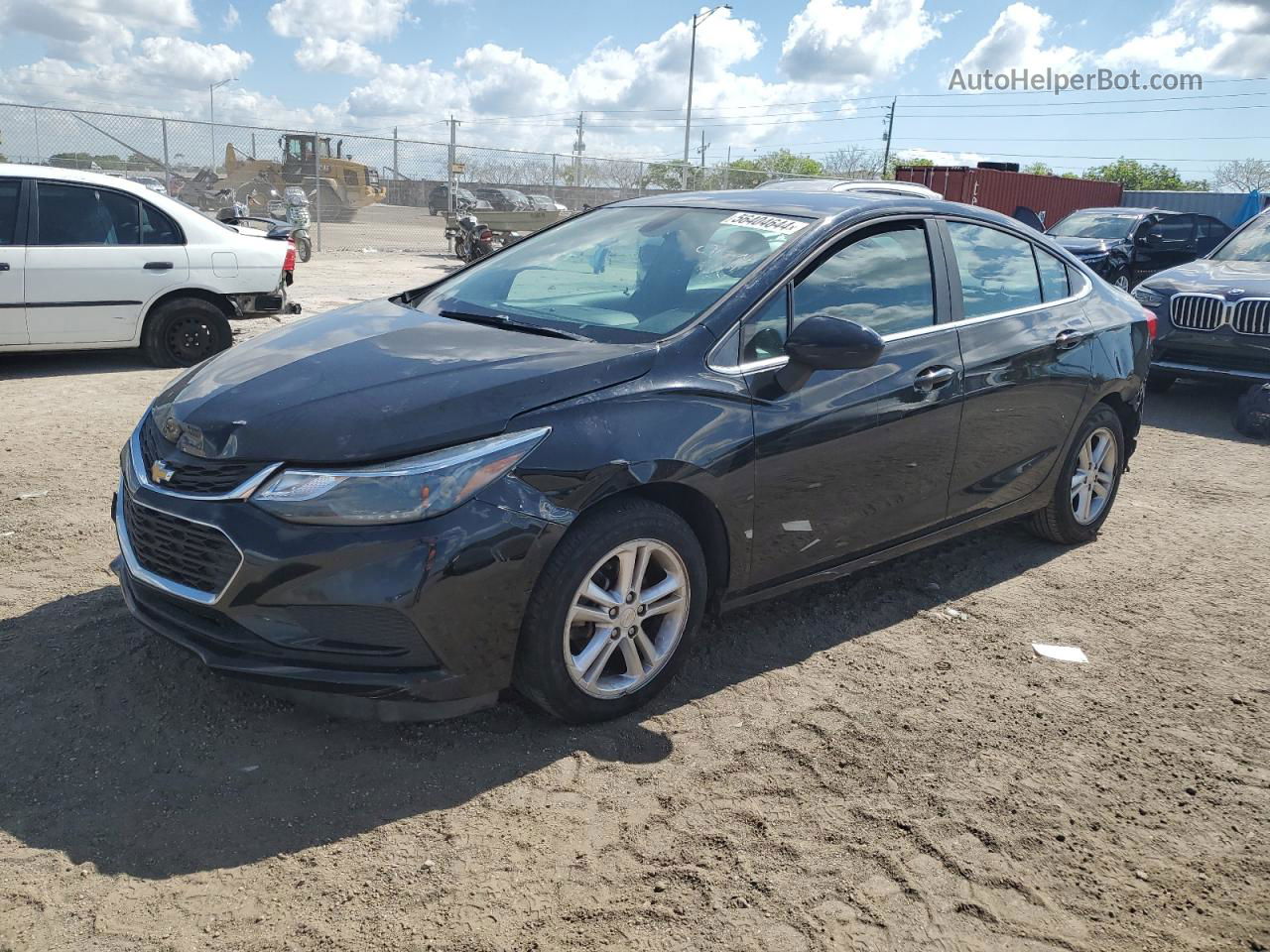 2017 Chevrolet Cruze Lt Black vin: 1G1BE5SMXH7159174