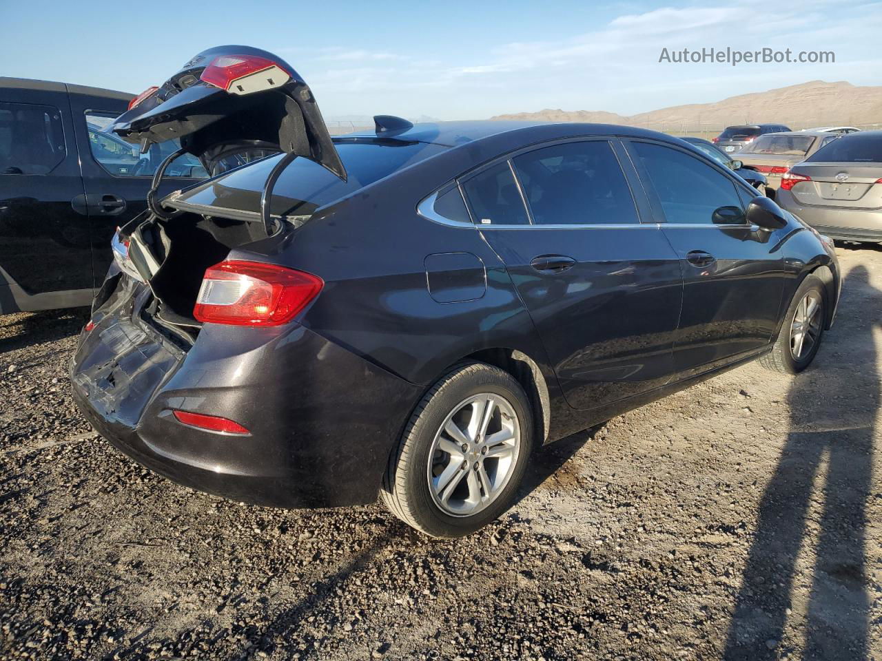 2017 Chevrolet Cruze Lt Charcoal vin: 1G1BE5SMXH7160969