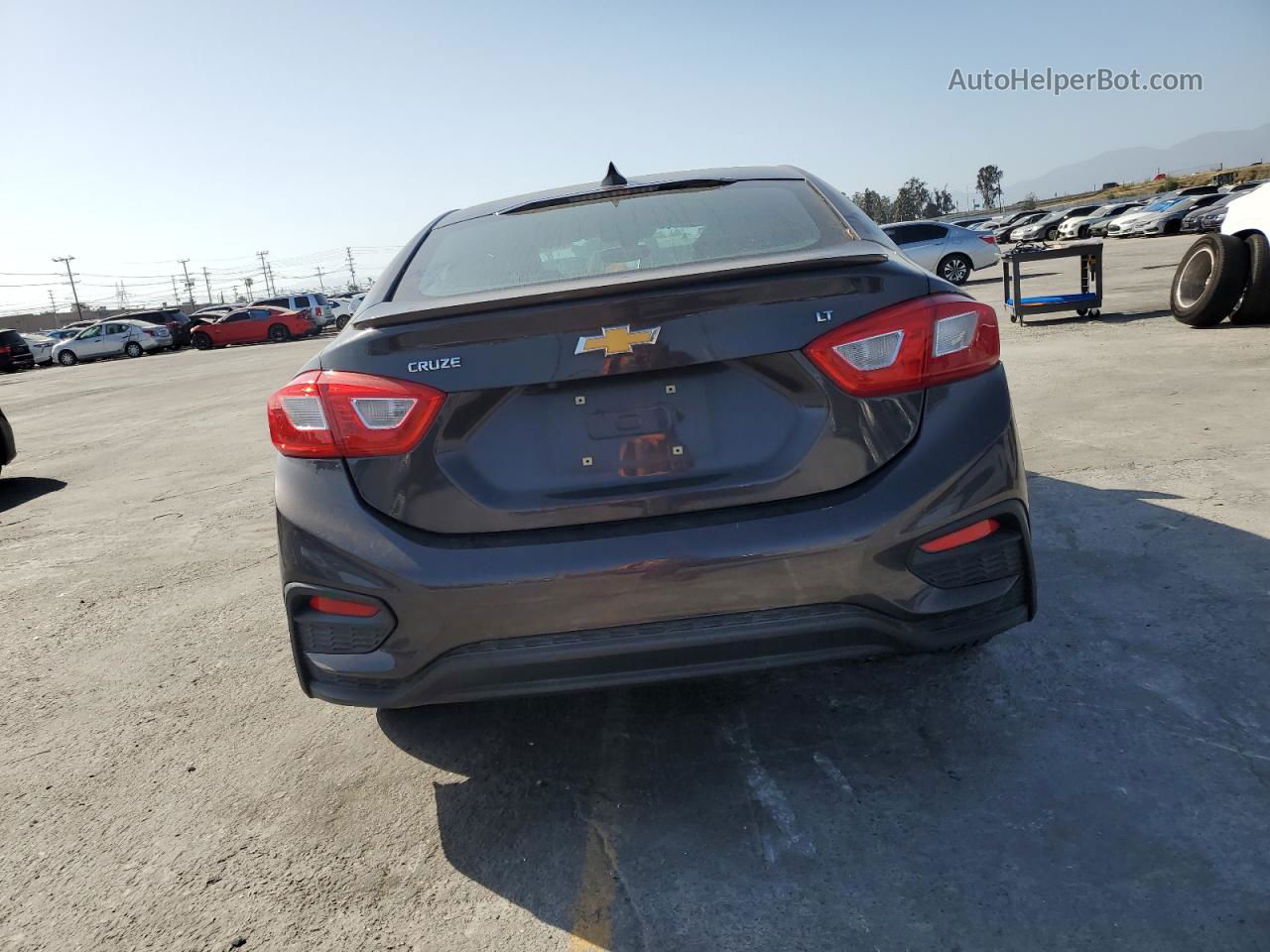 2017 Chevrolet Cruze Lt Charcoal vin: 1G1BE5SMXH7163385