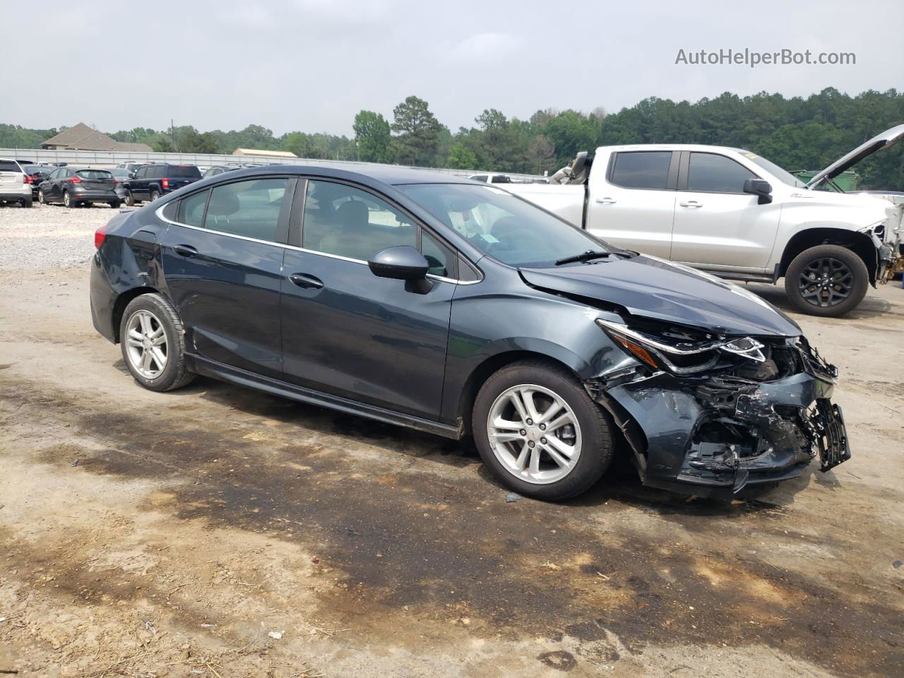 2017 Chevrolet Cruze Lt Charcoal vin: 1G1BE5SMXH7164312