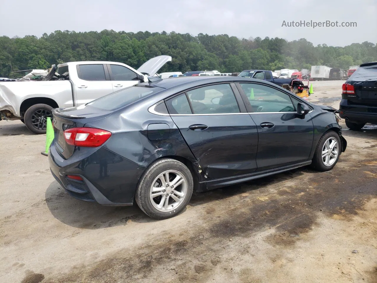 2017 Chevrolet Cruze Lt Charcoal vin: 1G1BE5SMXH7164312