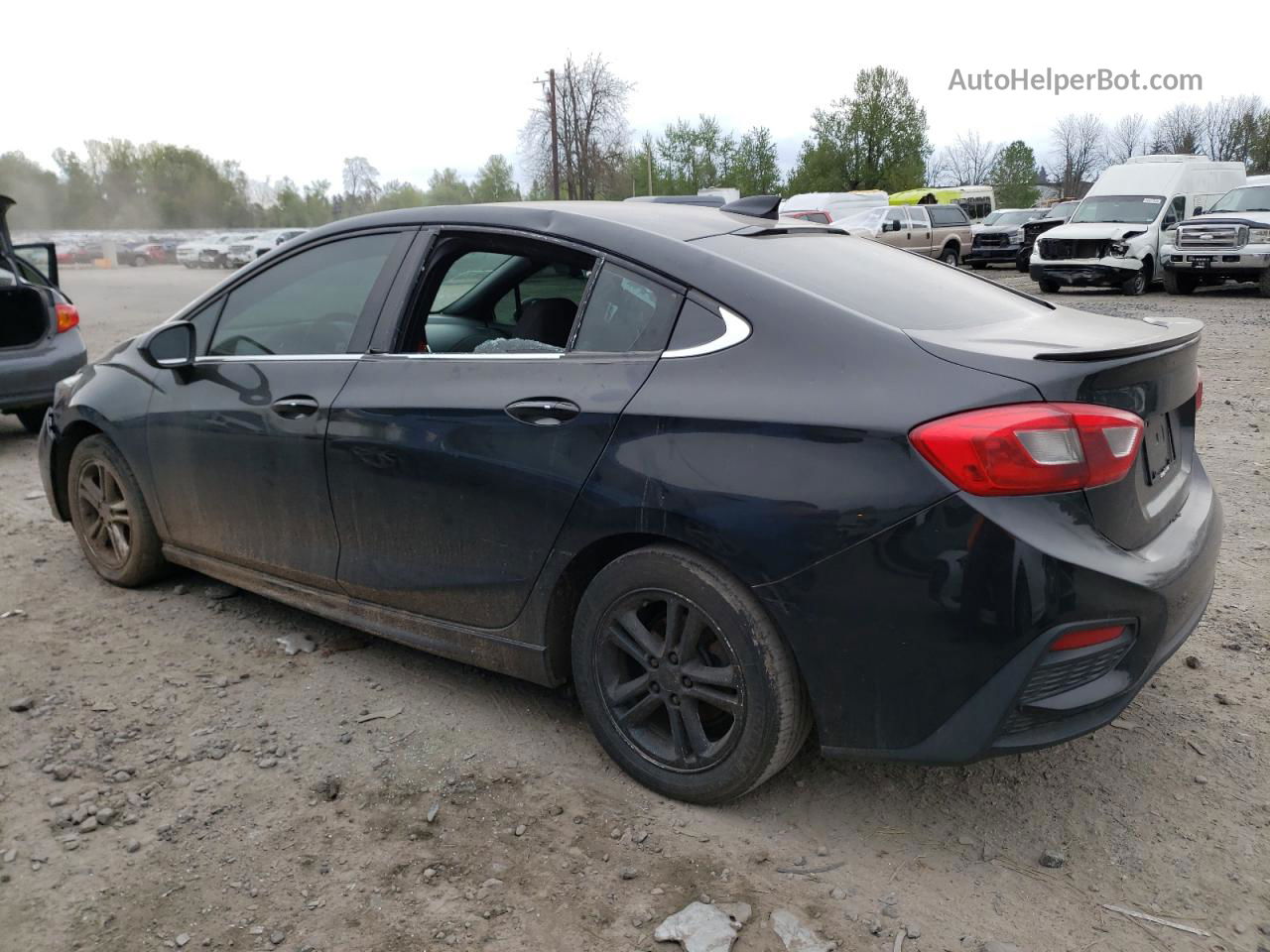 2017 Chevrolet Cruze Lt Black vin: 1G1BE5SMXH7165394