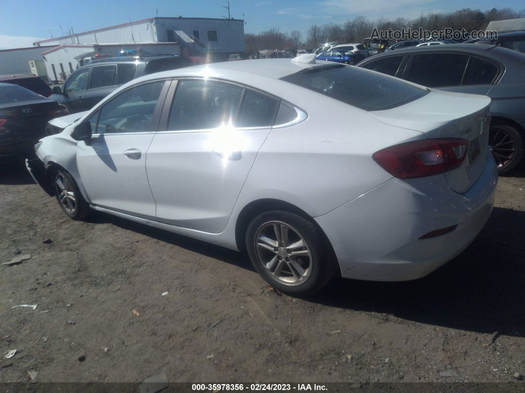 2017 Chevrolet Cruze Lt White vin: 1G1BE5SMXH7167095