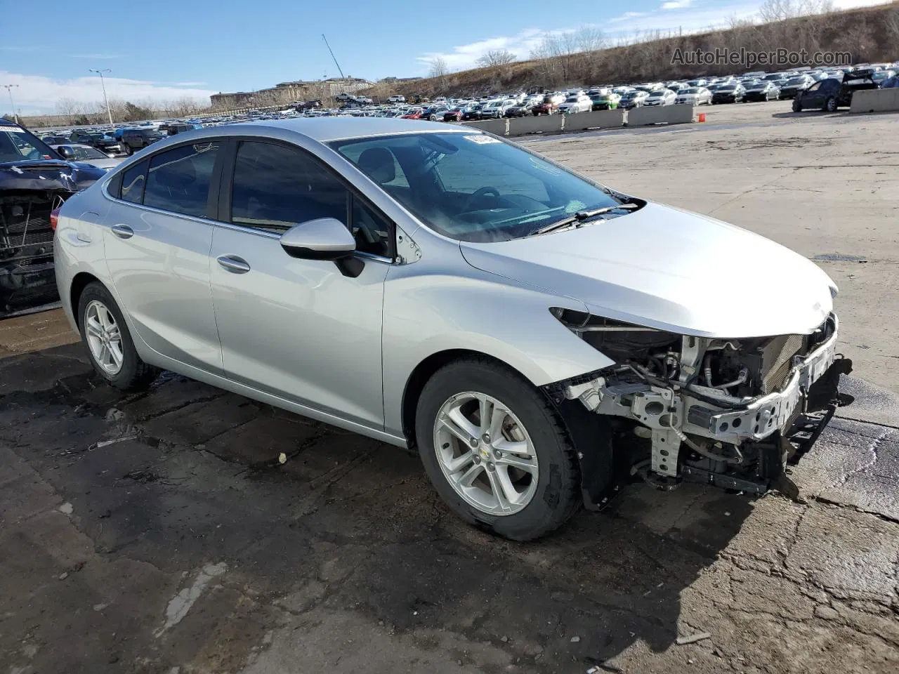 2017 Chevrolet Cruze Lt Silver vin: 1G1BE5SMXH7176380