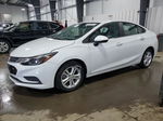 2017 Chevrolet Cruze Lt White vin: 1G1BE5SMXH7183684