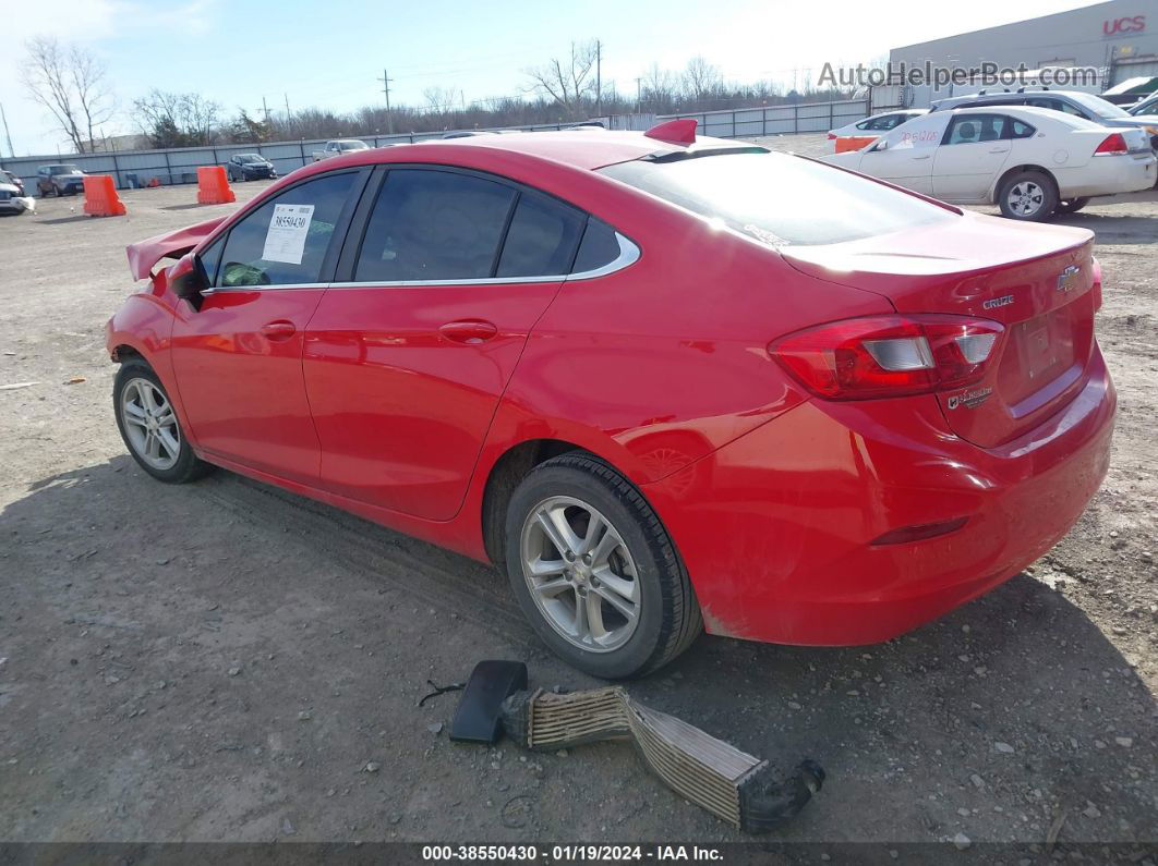 2017 Chevrolet Cruze Lt Auto Red vin: 1G1BE5SMXH7186441