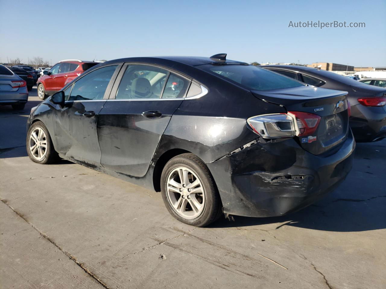 2017 Chevrolet Cruze Lt Black vin: 1G1BE5SMXH7192871