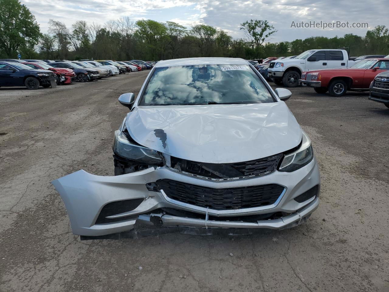 2017 Chevrolet Cruze Lt Silver vin: 1G1BE5SMXH7222788