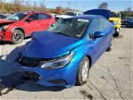 2017 Chevrolet Cruze Lt Blue vin: 1G1BE5SMXH7259209