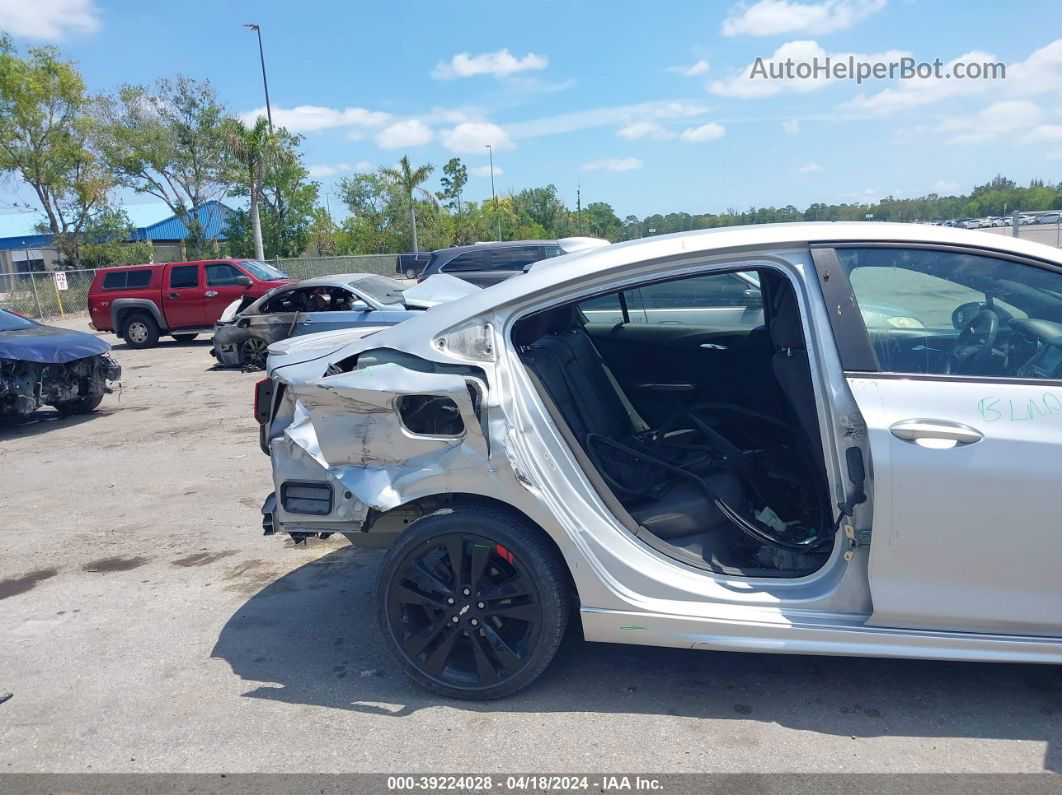 2017 Chevrolet Cruze Lt Auto Silver vin: 1G1BE5SMXH7277841