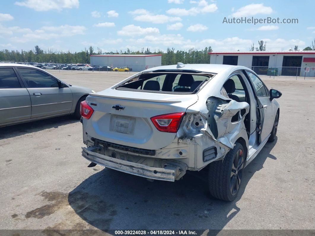 2017 Chevrolet Cruze Lt Auto Silver vin: 1G1BE5SMXH7277841