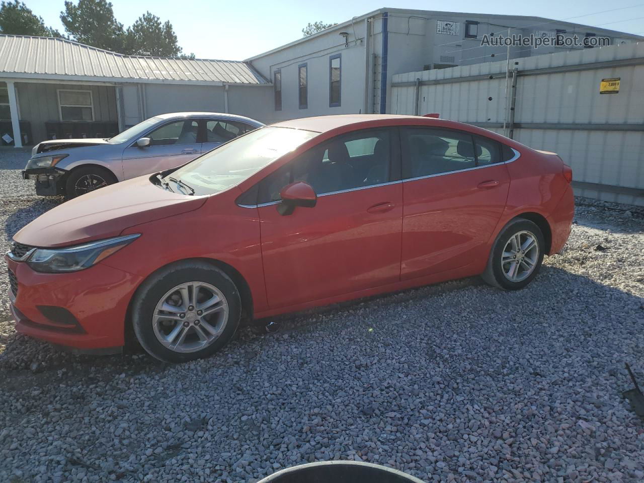 2018 Chevrolet Cruze Lt Red vin: 1G1BE5SMXJ7122924