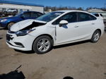 2018 Chevrolet Cruze Lt White vin: 1G1BE5SMXJ7171041