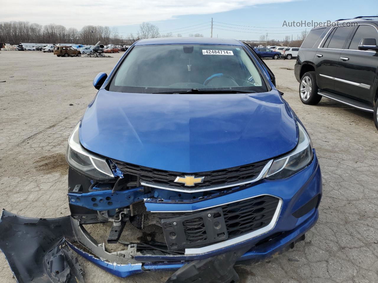 2018 Chevrolet Cruze Lt Blue vin: 1G1BE5SMXJ7178443