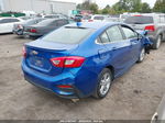 2018 Chevrolet Cruze Lt Blue vin: 1G1BE5SMXJ7208962