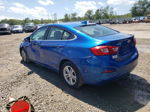 2018 Chevrolet Cruze Lt Blue vin: 1G1BE5SMXJ7214549