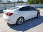 2018 Chevrolet Cruze Lt White vin: 1G1BE5SMXJ7215670