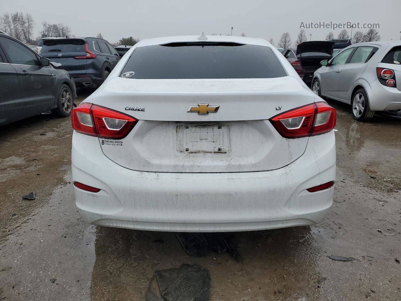 2018 Chevrolet Cruze Lt Белый vin: 1G1BE5SMXJ7234817