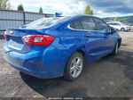 2018 Chevrolet Cruze Lt Auto Blue vin: 1G1BE5SMXJ7238902