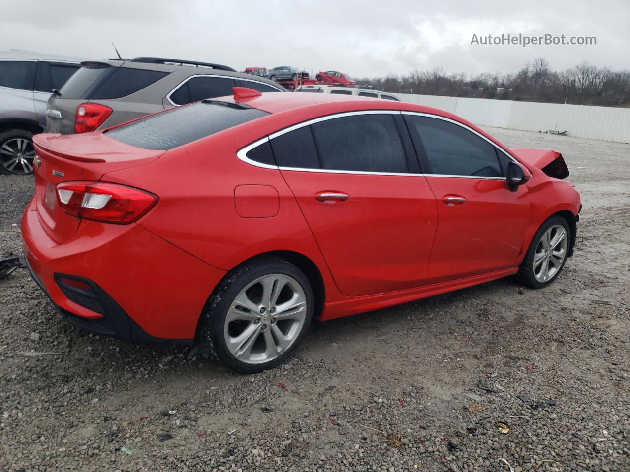 2017 Chevrolet Cruze Premier Red vin: 1G1BF5SM0H7153140