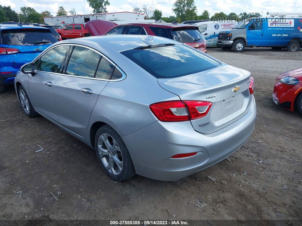 2018 Chevrolet Cruze Premier Silver vin: 1G1BF5SM0J7199413