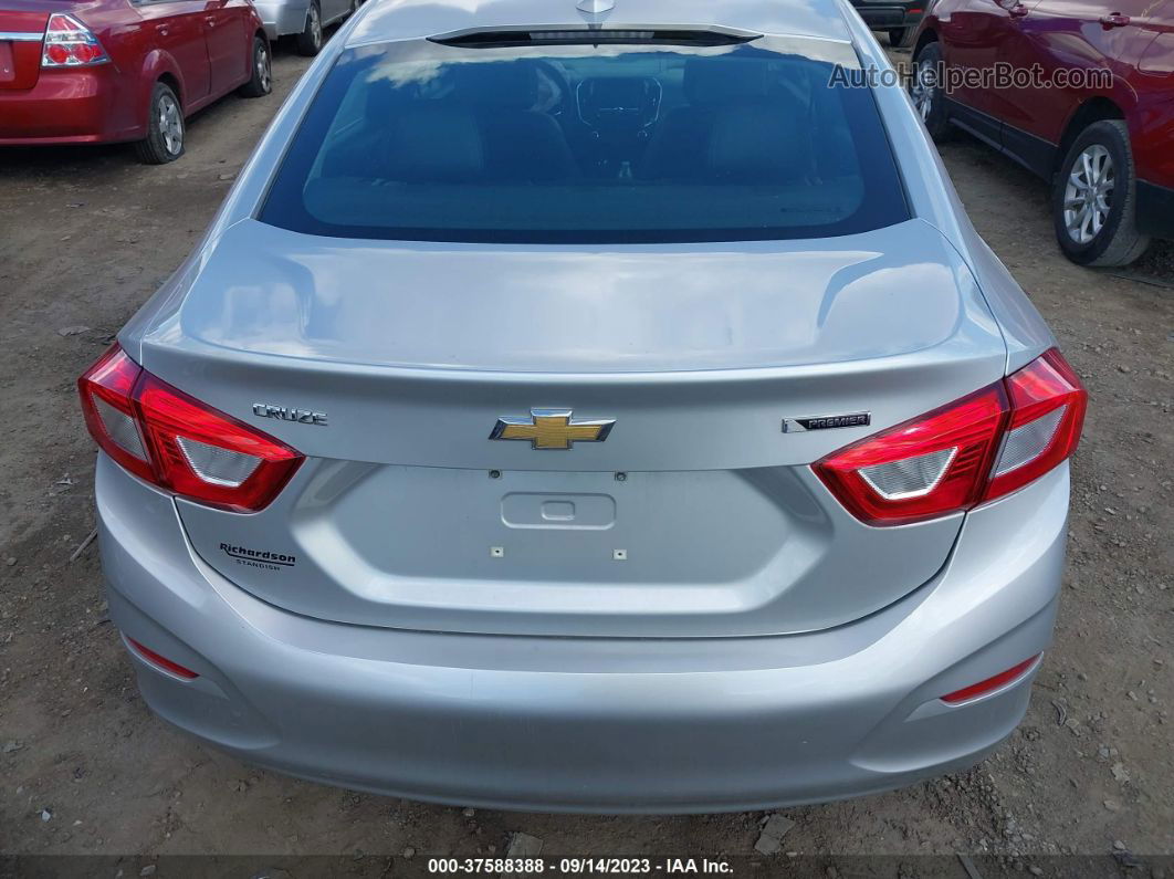 2018 Chevrolet Cruze Premier Silver vin: 1G1BF5SM0J7199413