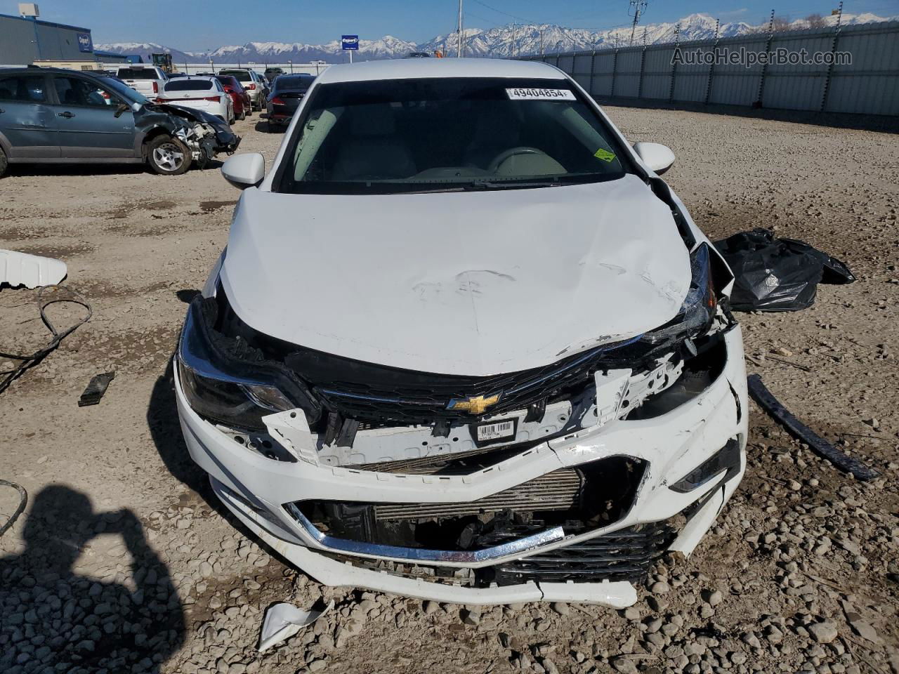 2017 Chevrolet Cruze Premier White vin: 1G1BF5SM1H7169122