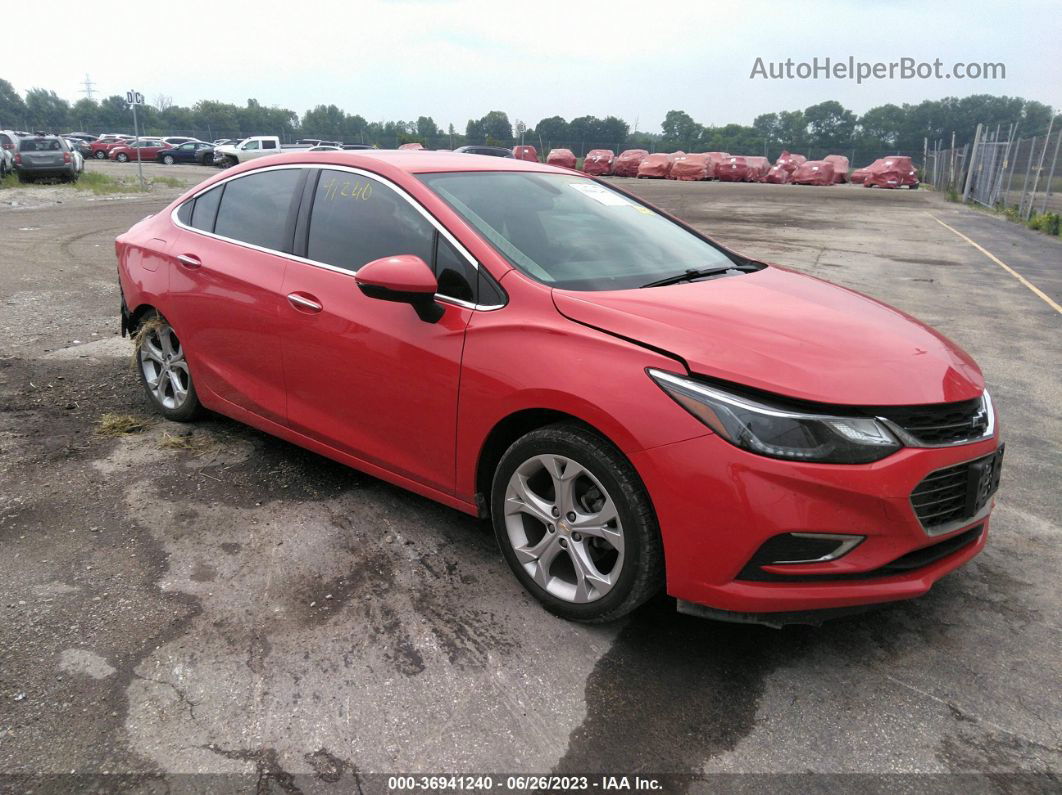 2017 Chevrolet Cruze Premier Auto Red vin: 1G1BF5SM1H7187300