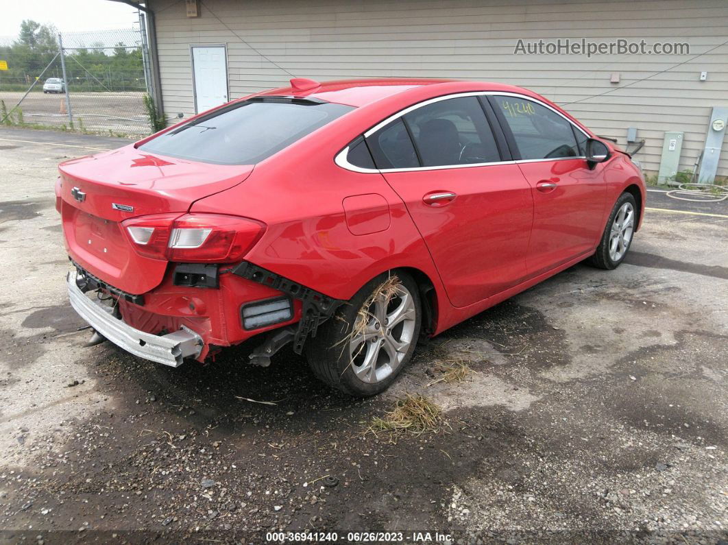 2017 Chevrolet Cruze Premier Auto Red vin: 1G1BF5SM1H7187300