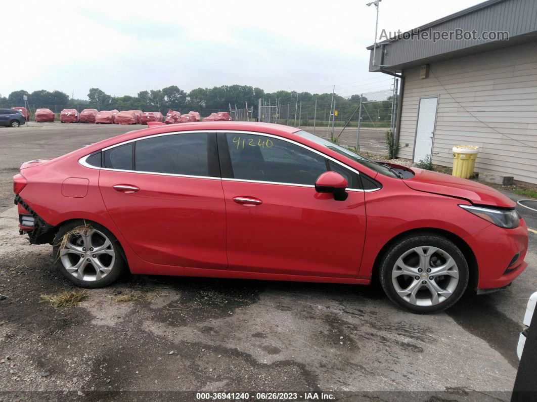 2017 Chevrolet Cruze Premier Auto Red vin: 1G1BF5SM1H7187300