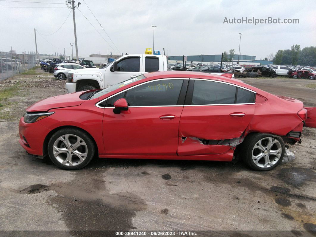 2017 Chevrolet Cruze Premier Auto Red vin: 1G1BF5SM1H7187300