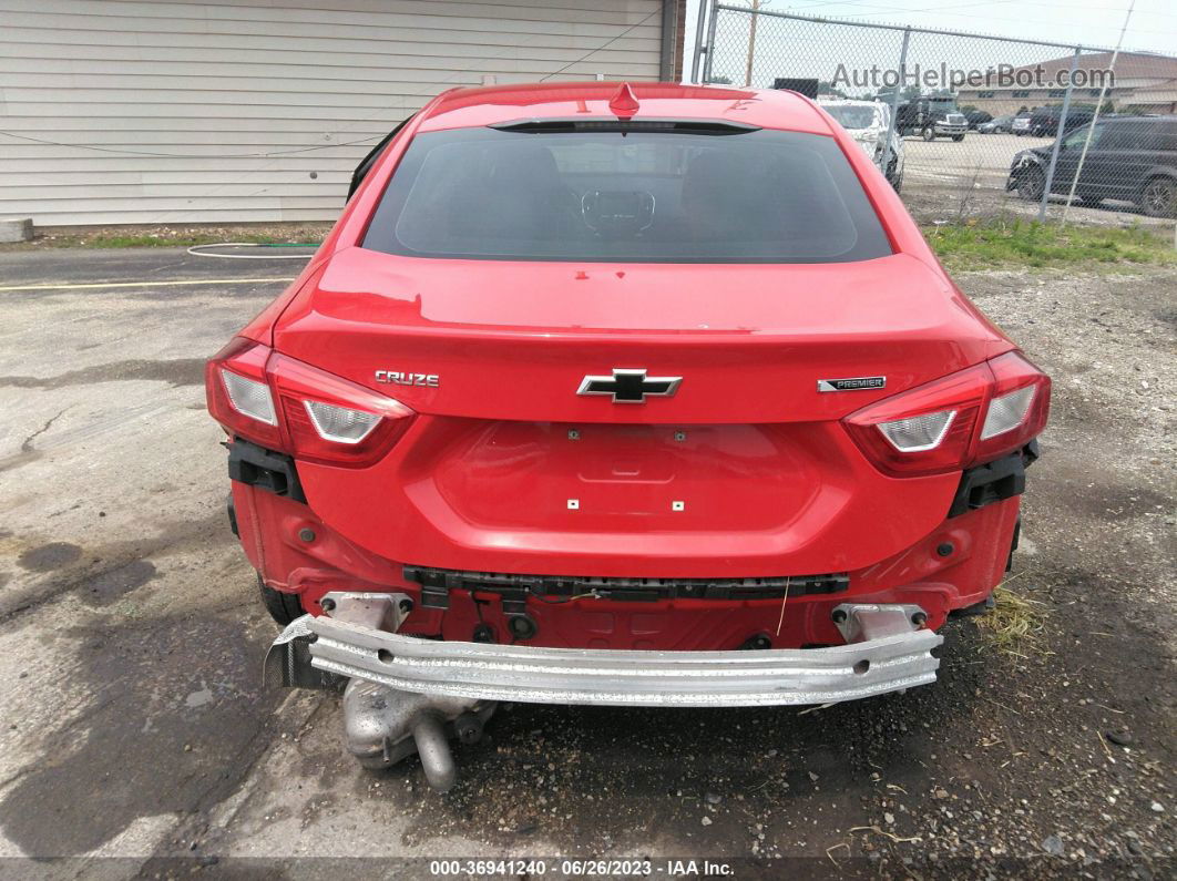 2017 Chevrolet Cruze Premier Auto Red vin: 1G1BF5SM1H7187300