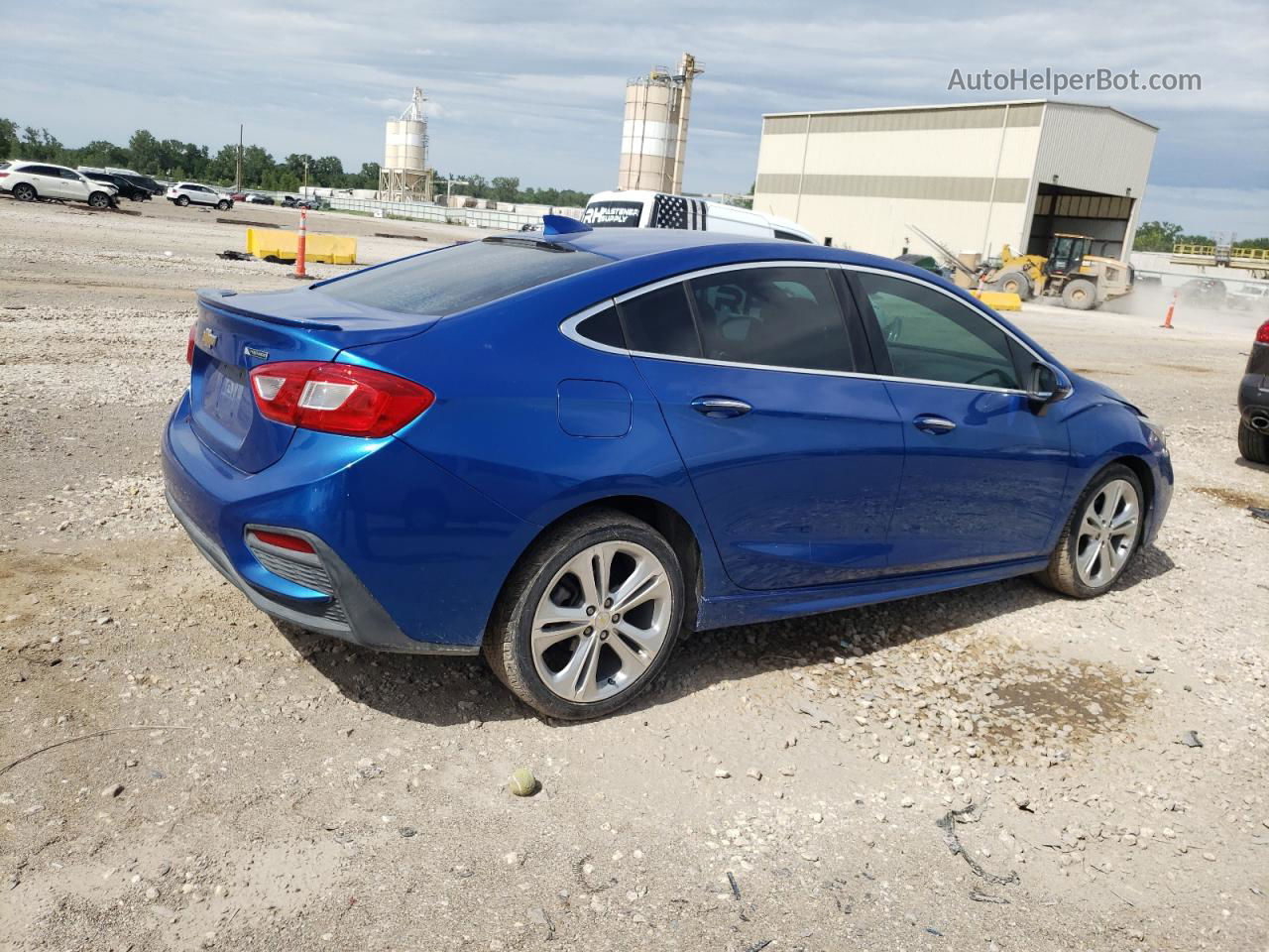 2017 Chevrolet Cruze Premier Blue vin: 1G1BF5SM2H7152474