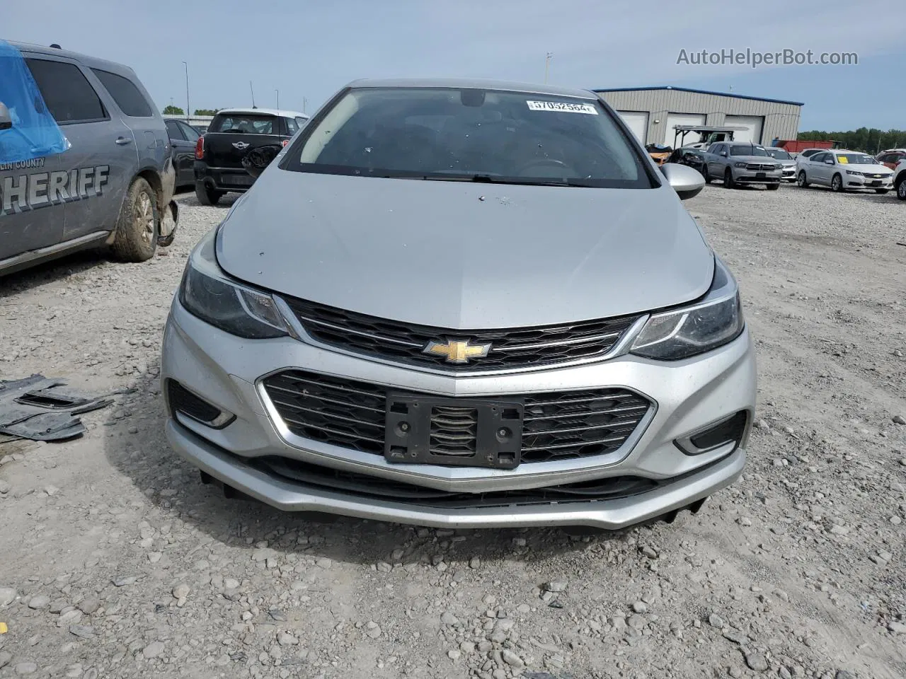 2017 Chevrolet Cruze Premier Silver vin: 1G1BF5SM2H7237296