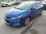 2018 Chevrolet Cruze Premier Синий vin: 1G1BF5SM2J7178076