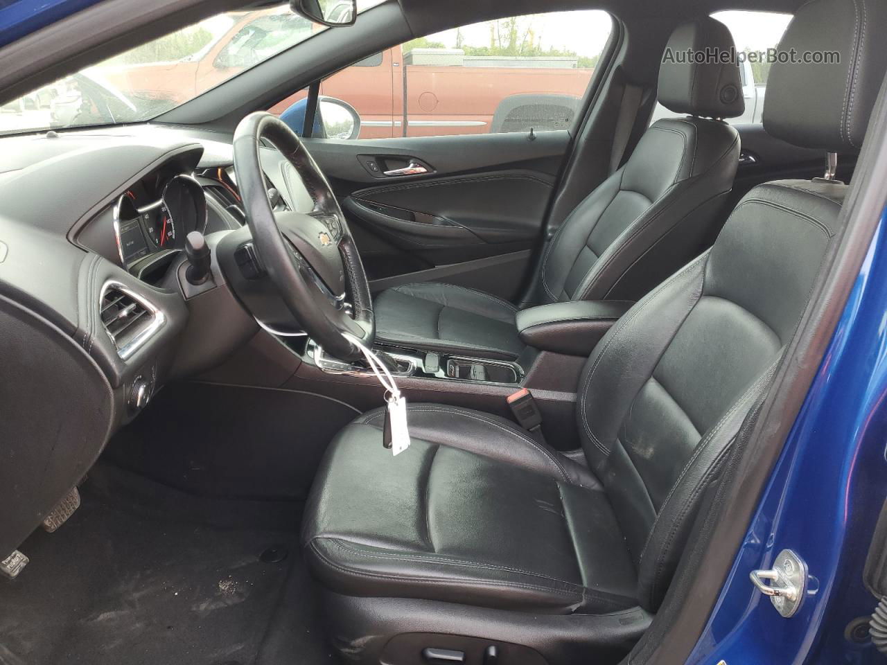 2018 Chevrolet Cruze Premier Синий vin: 1G1BF5SM2J7178076