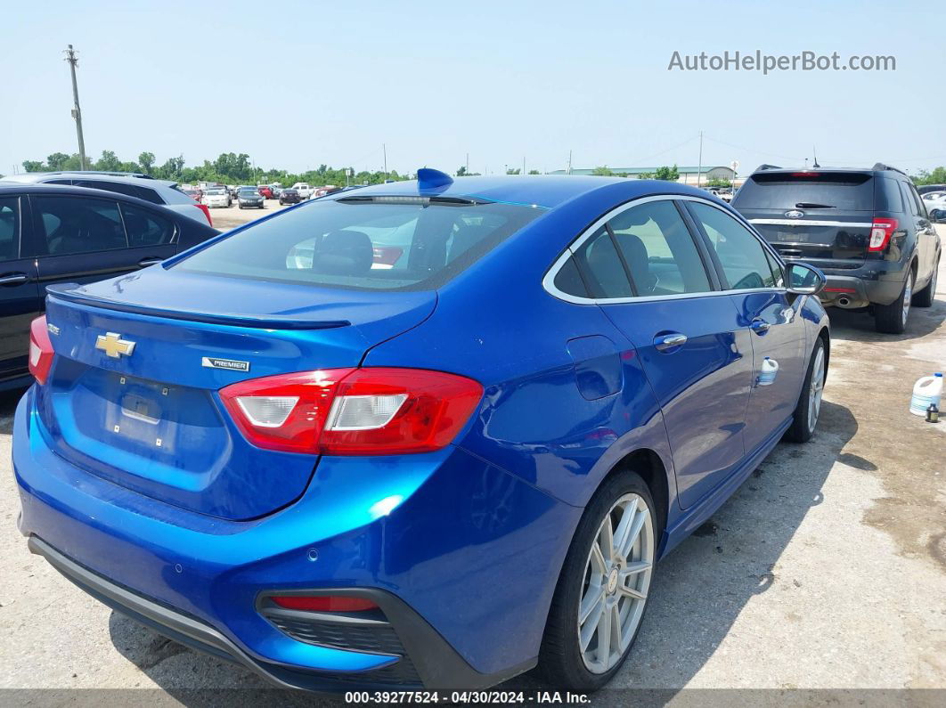 2017 Chevrolet Cruze Premier Auto Синий vin: 1G1BF5SM3H7107950