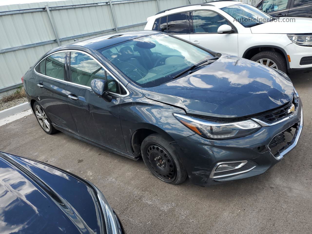 2017 Chevrolet Cruze Premier Черный vin: 1G1BF5SM3H7133139