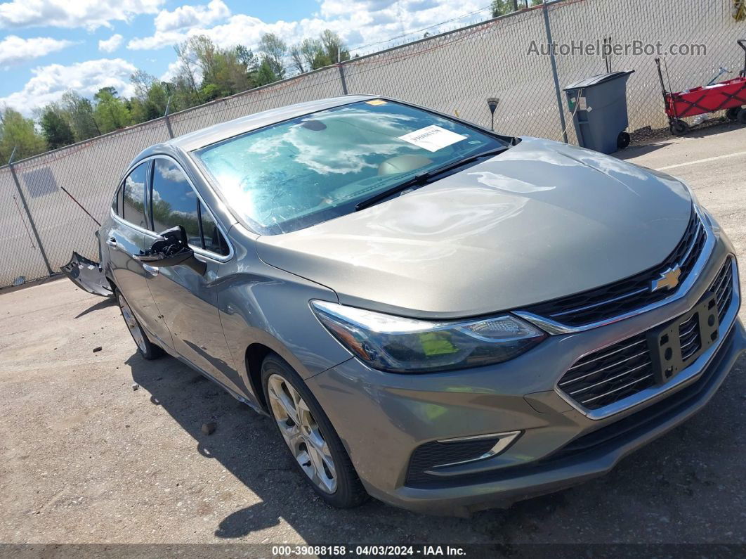 2017 Chevrolet Cruze Premier Auto Beige vin: 1G1BF5SM4H7203229