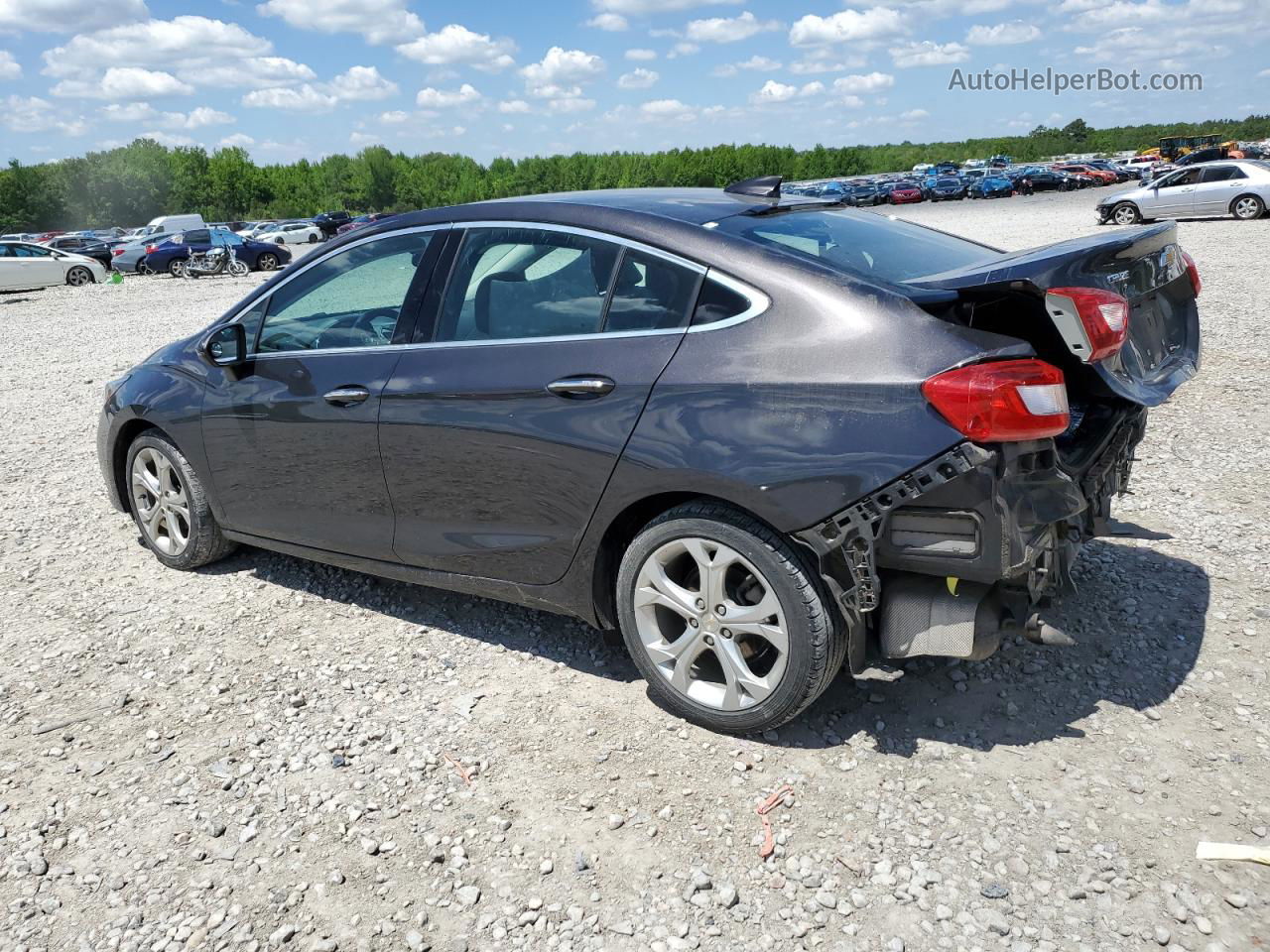 2017 Chevrolet Cruze Premier Brown vin: 1G1BF5SM4H7236361