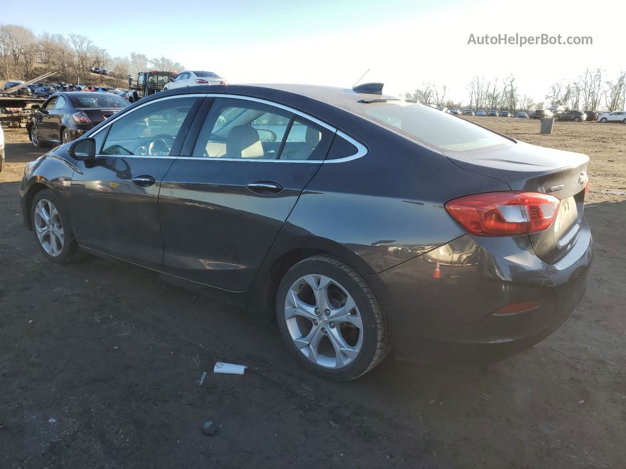 2017 Chevrolet Cruze Premier Черный vin: 1G1BF5SM5H7102023