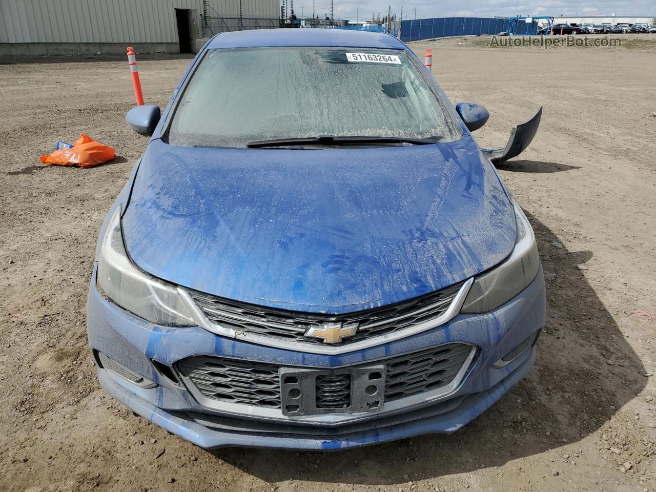 2017 Chevrolet Cruze Premier Blue vin: 1G1BF5SM5H7265626