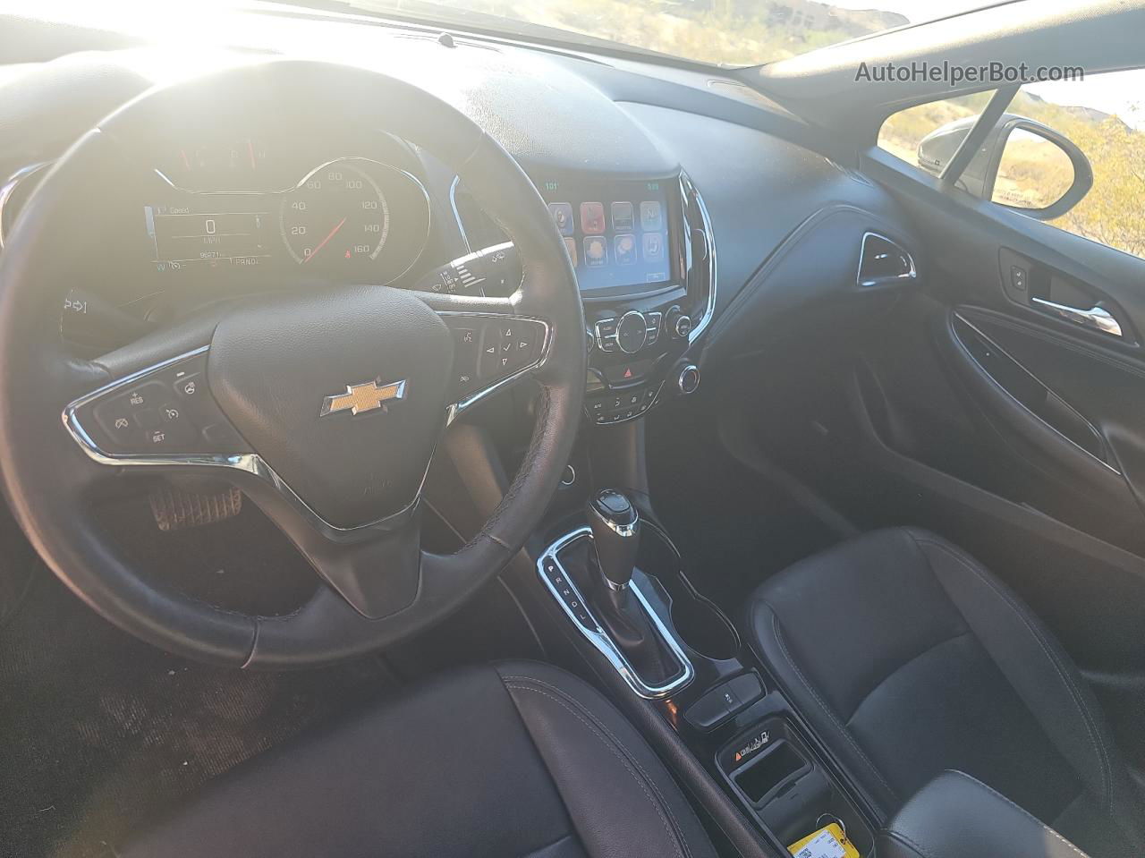 2017 Chevrolet Cruze Premier Серый vin: 1G1BF5SM7H7109362