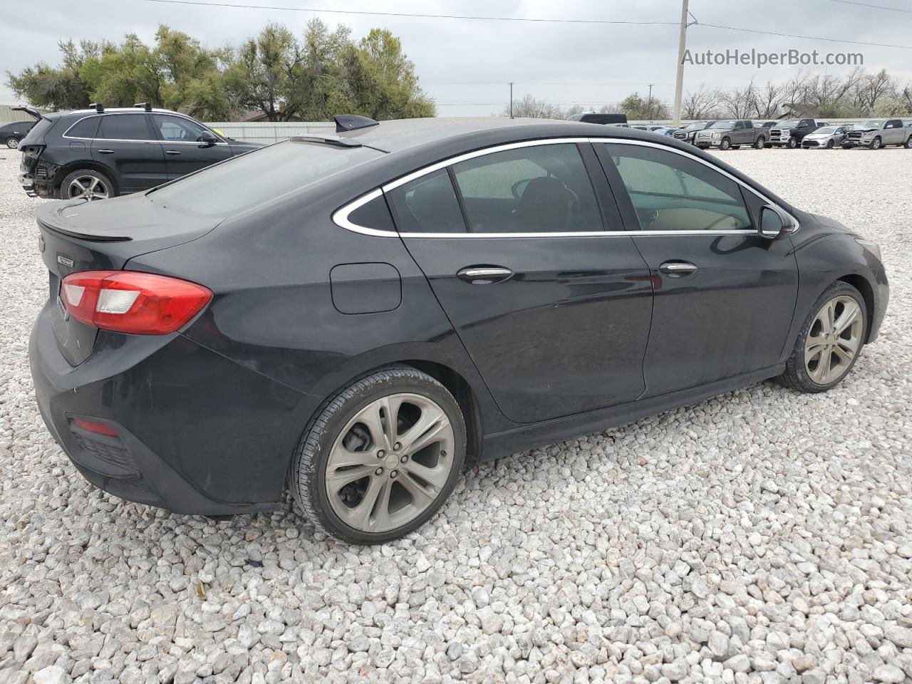 2017 Chevrolet Cruze Premier Черный vin: 1G1BF5SM7H7143141