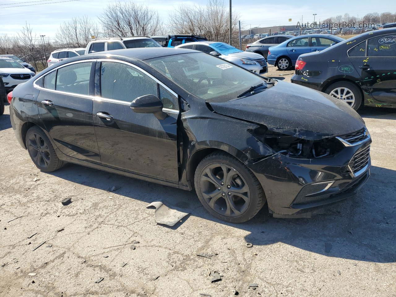 2017 Chevrolet Cruze Premier Black vin: 1G1BF5SM7H7159954